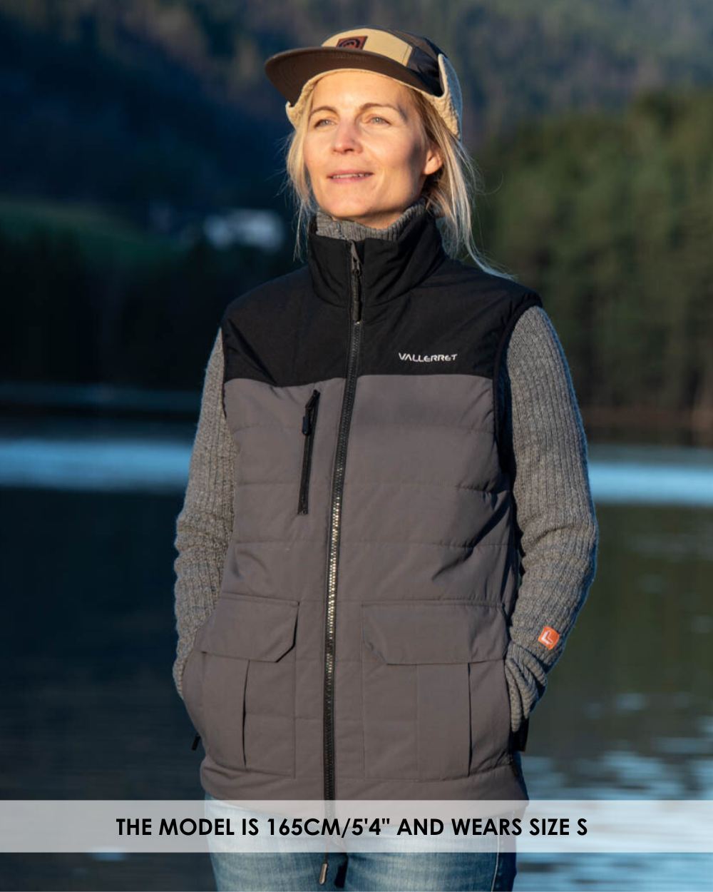 Insulated Camera Vest - Charcoal