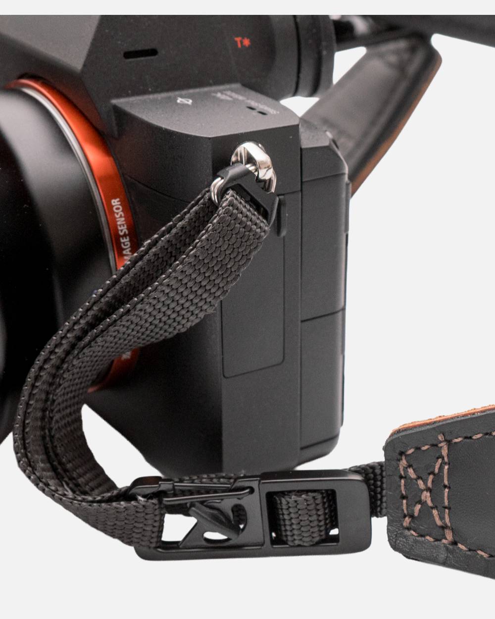 Deluxe 45 Padded Leather Camera Strap