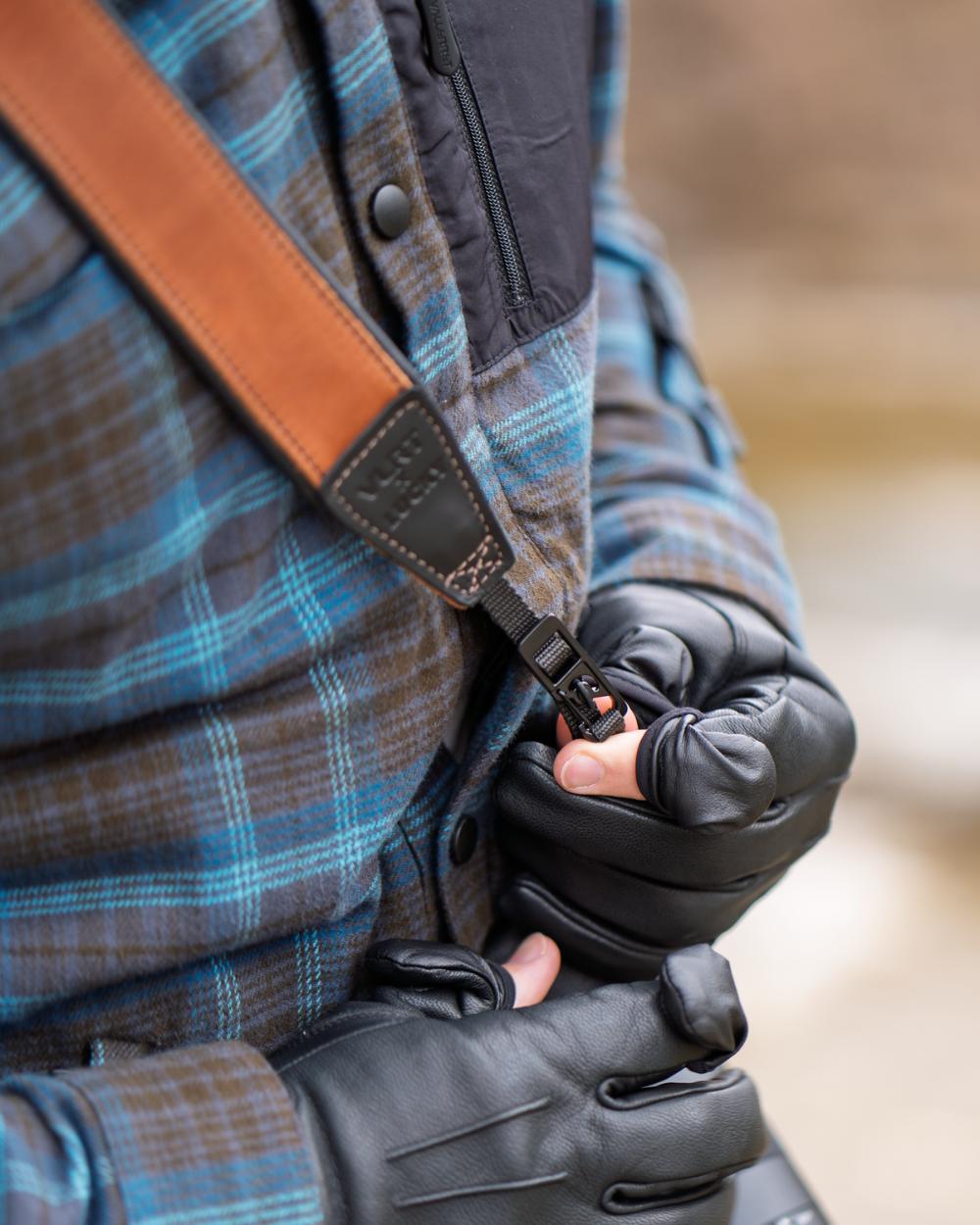 Deluxe 45 Padded Leather Camera Strap