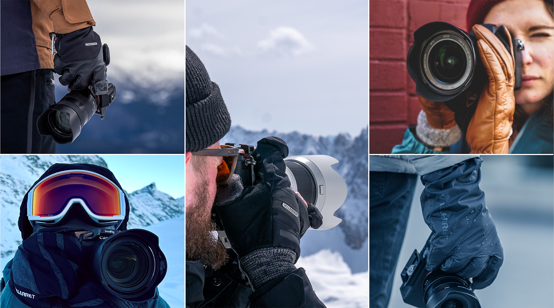 Best Gloves for Winter Photography by Vallerret