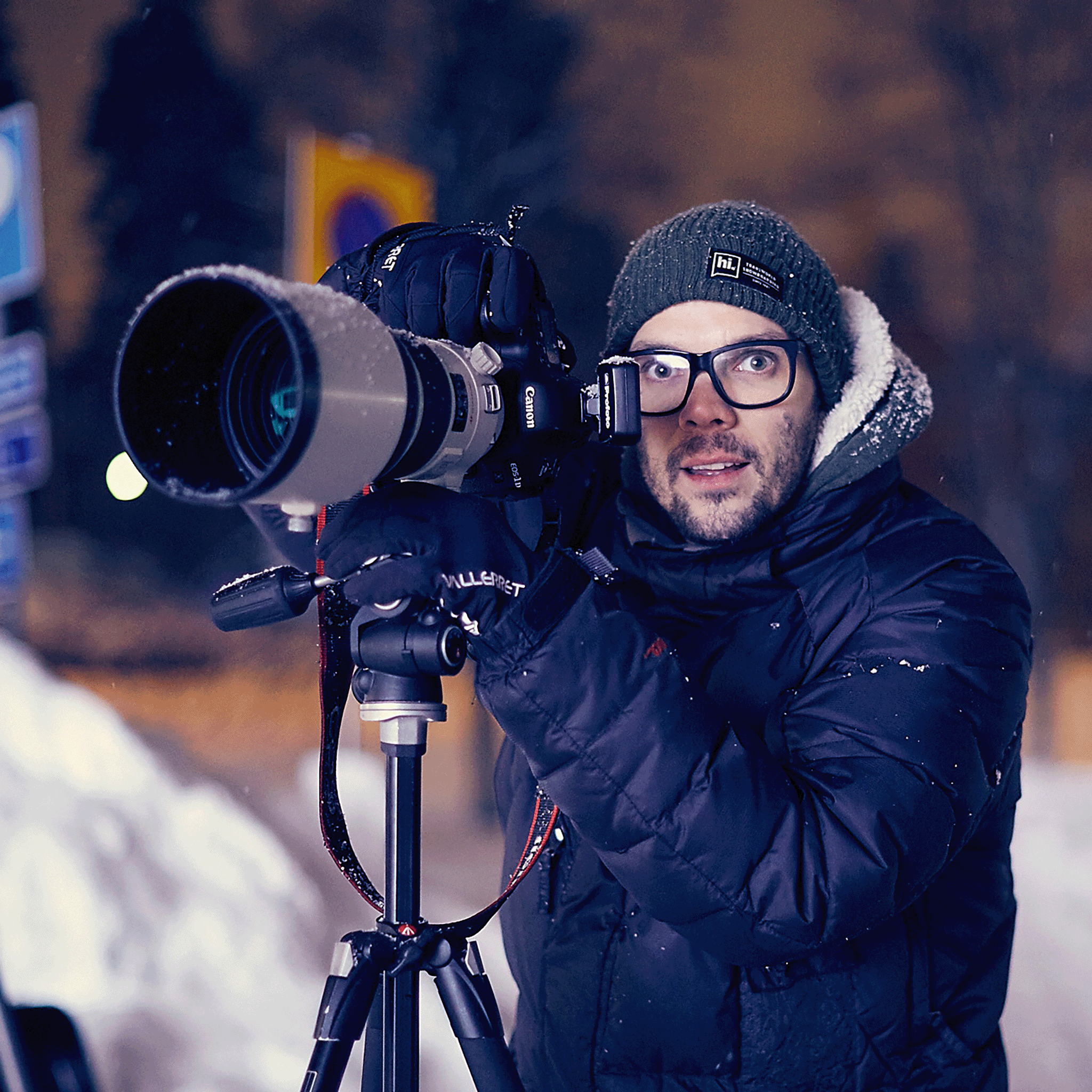 Pasi Salminen Ambassador for Vallerret Photography Gloves