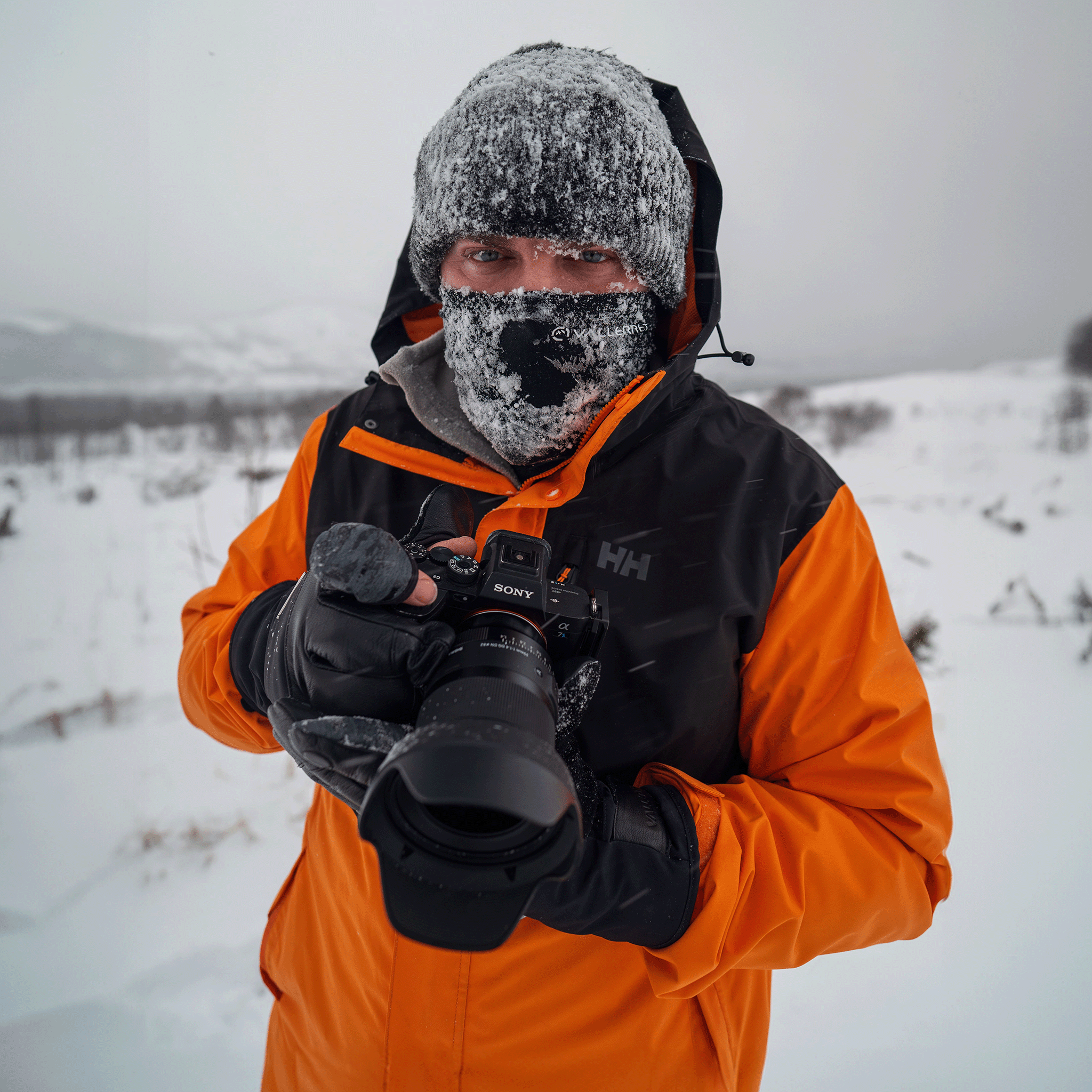 David Williams Ambassador for Vallerret Photography Gloves