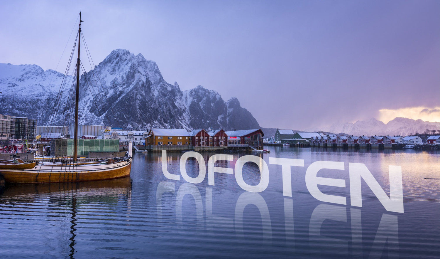 Photos of lofoten and skiing in lofoten
