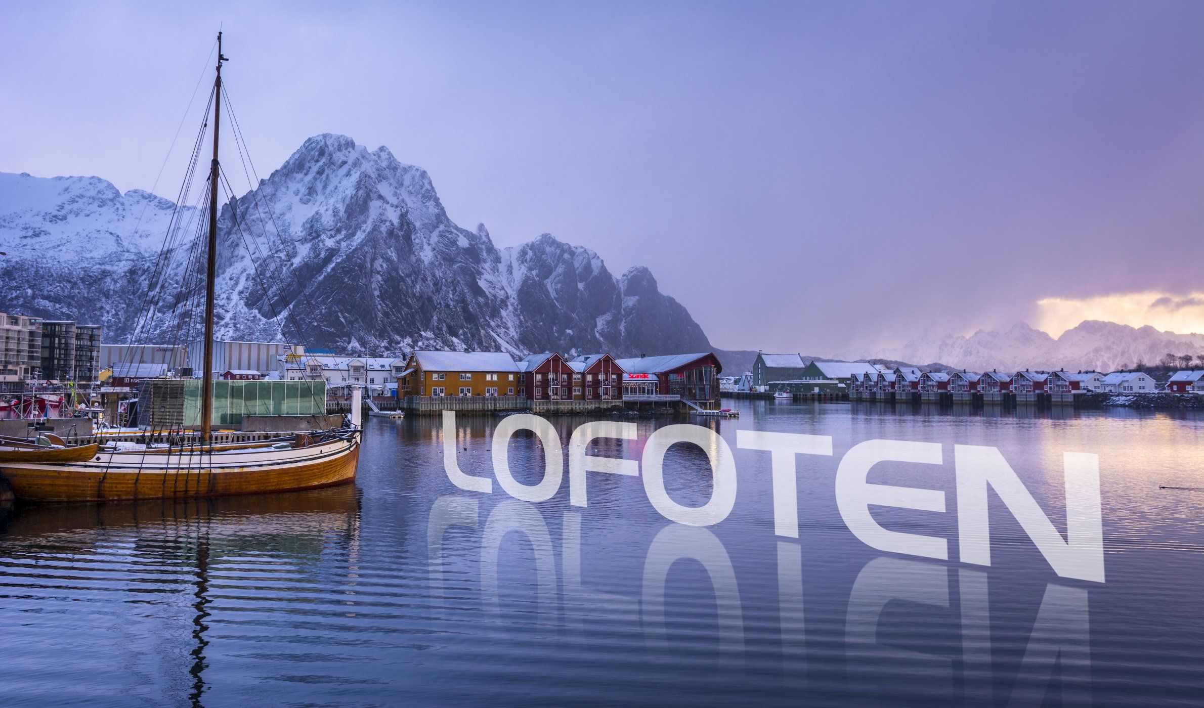 Photos of lofoten and skiing in lofoten