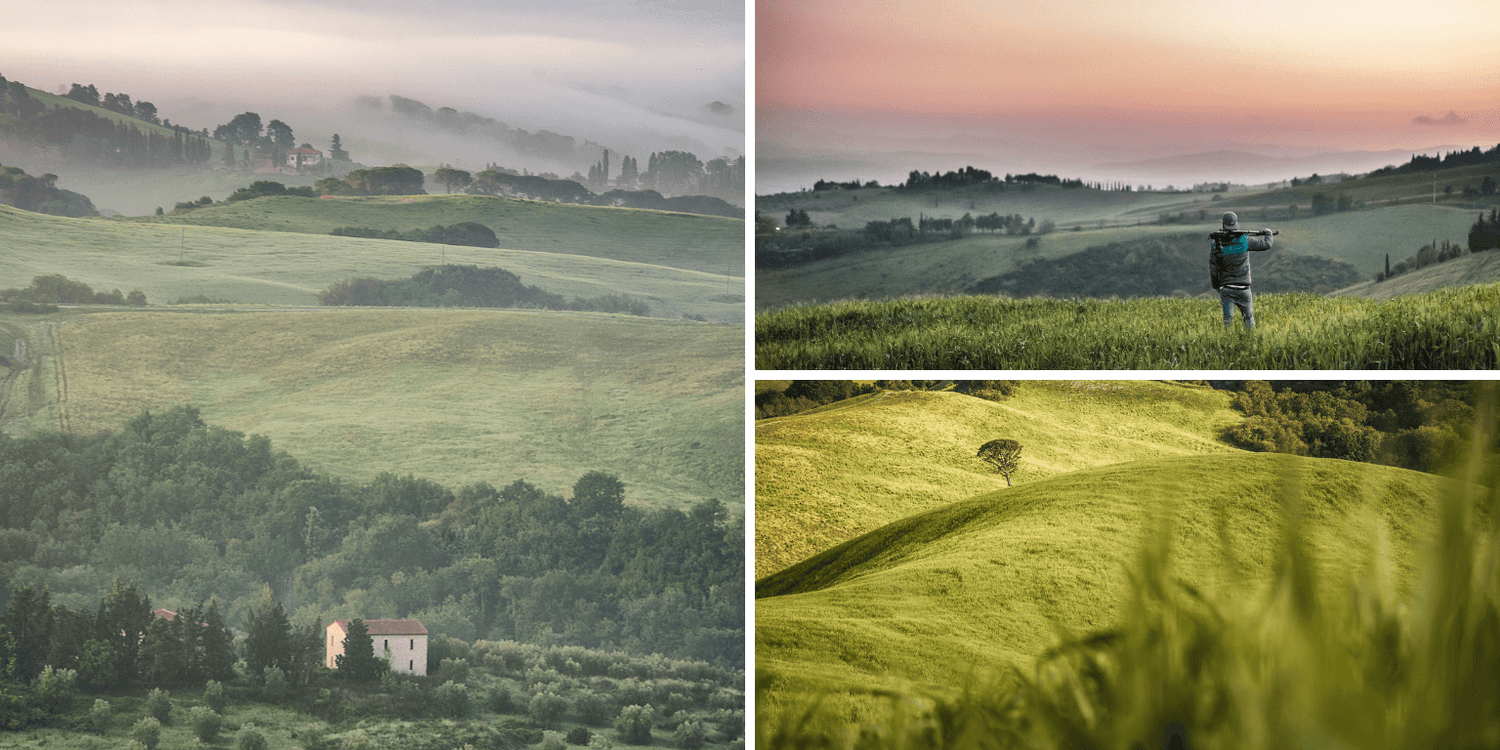 Discovering a country with a camera