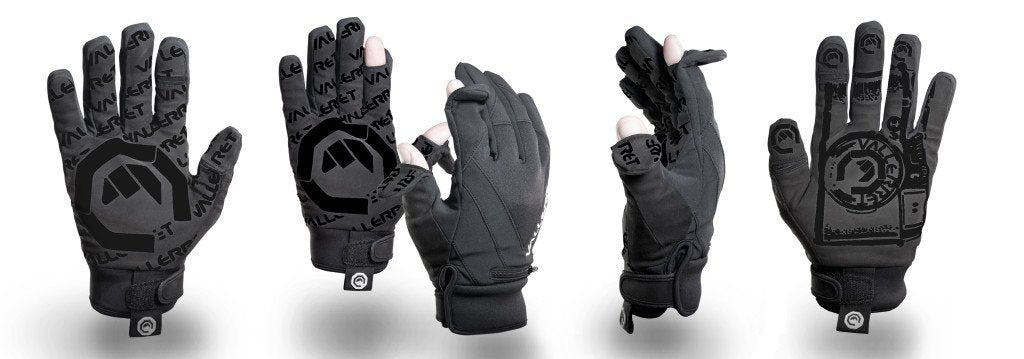 Gloves for photographers now in black