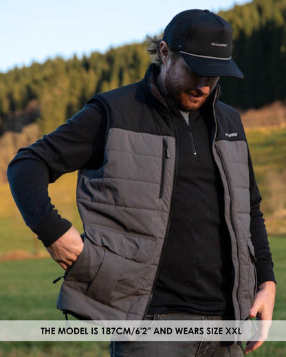 Insulated Camera Vest - Charcoal