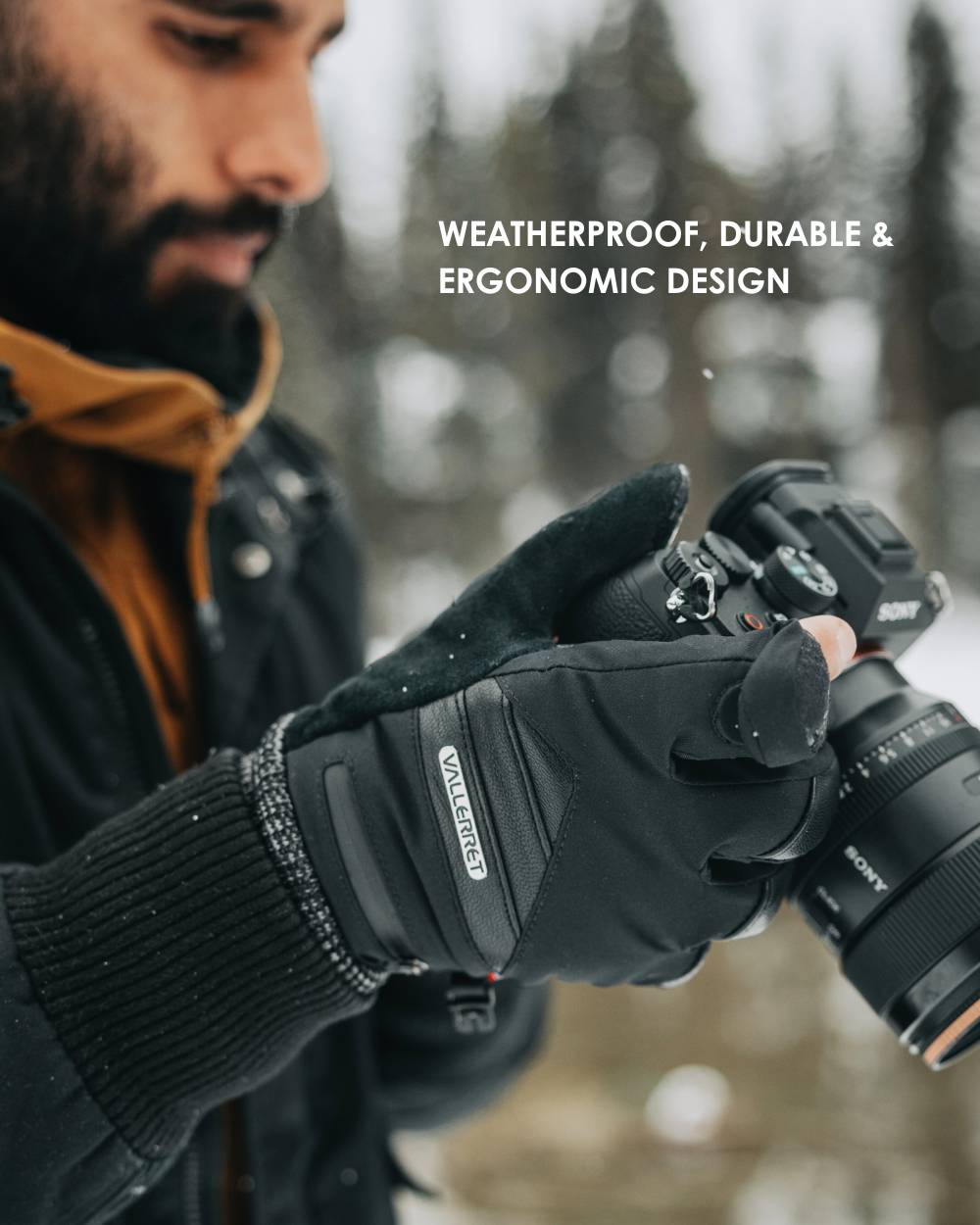 Markhof Pro V3 Camera Glove – Vallerret Photography Gloves