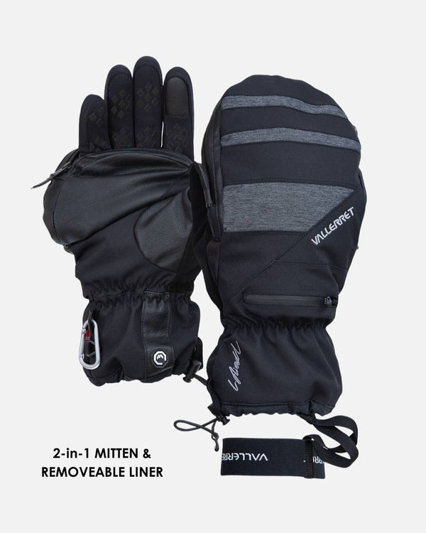Skadi LRS Zipper Mitt - Black