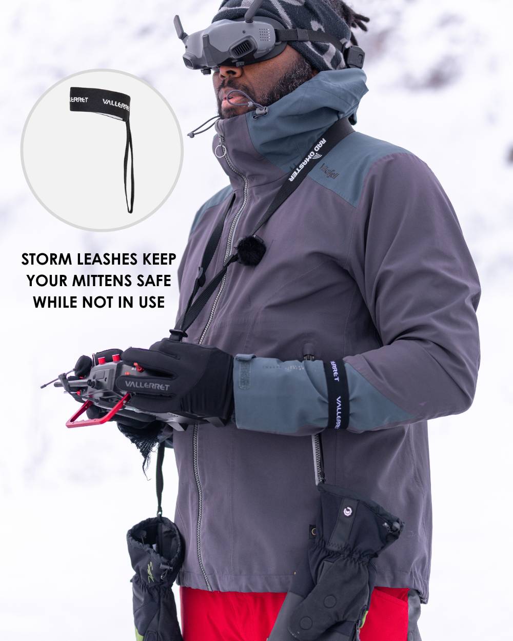 Skadi LRS Zipper Mitt - Green – Vallerret Photography Gloves