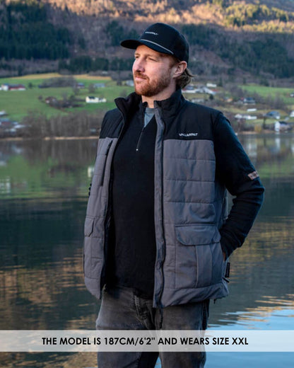 Insulated Camera Vest - Charcoal