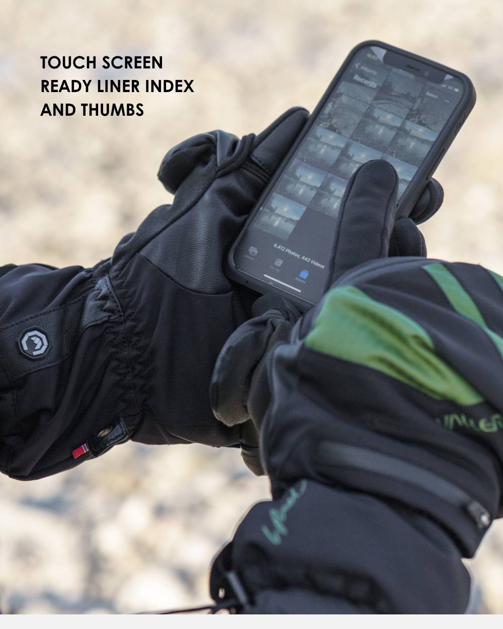 Skadi LRS Zipper Mitt – Vallerret Photography Gloves