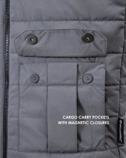 Insulated Camera Vest - Charcoal