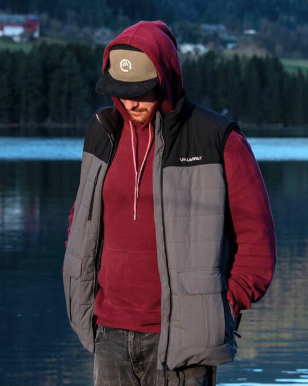 Insulated Camera Vest - Charcoal