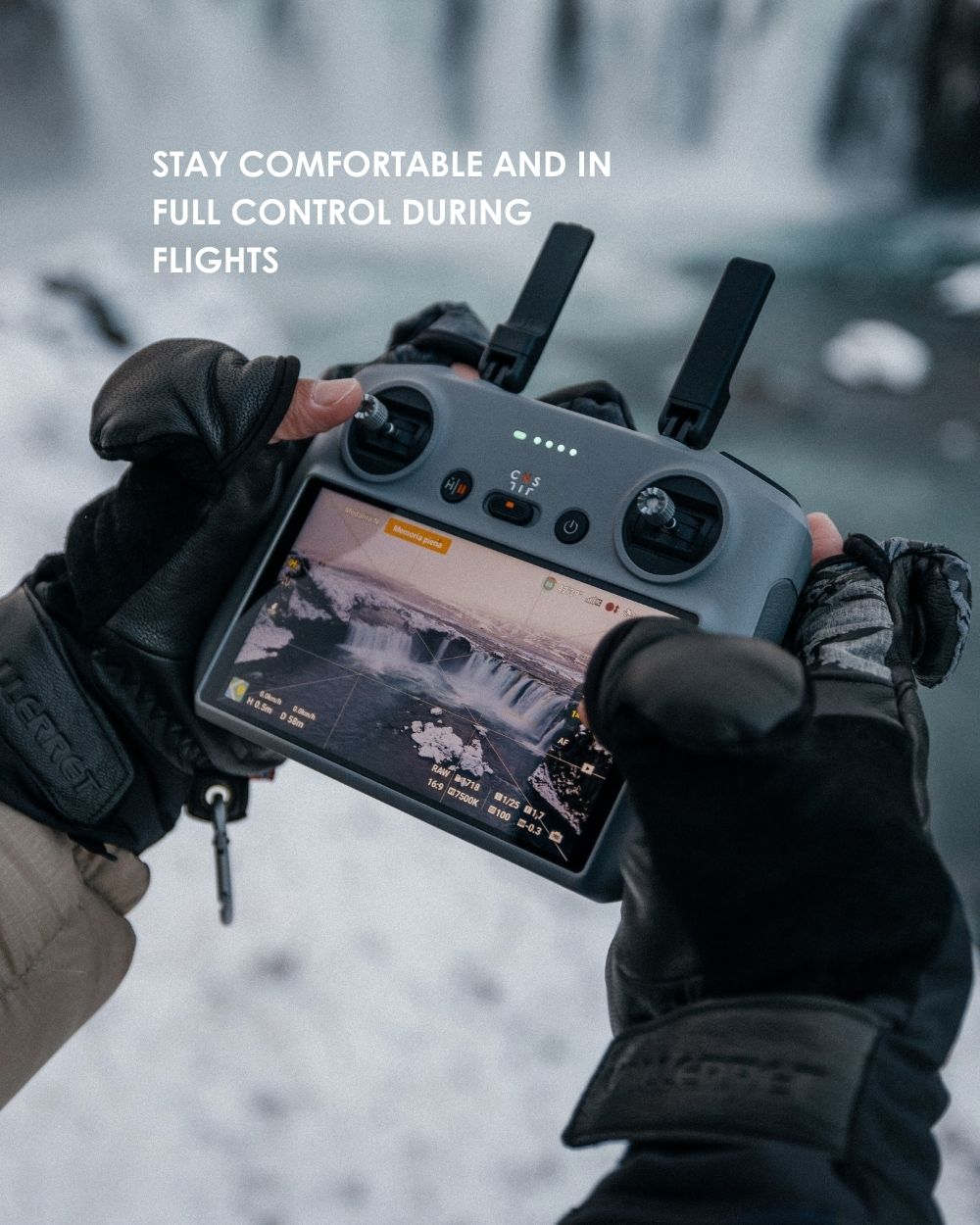 Guante de fotografía Tinden