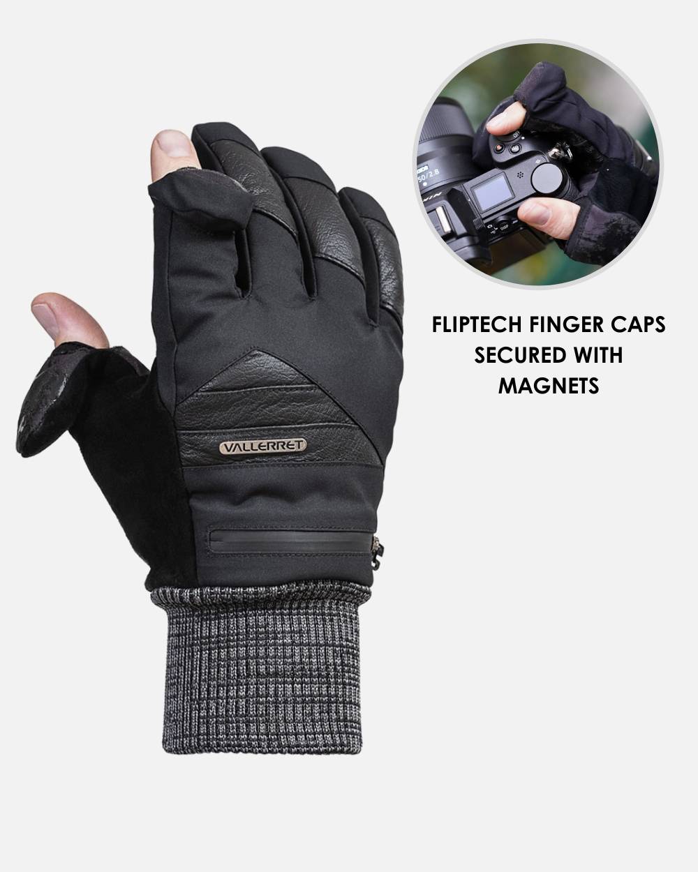 Markhof Pro V3 Camera Glove – Vallerret Photography Gloves