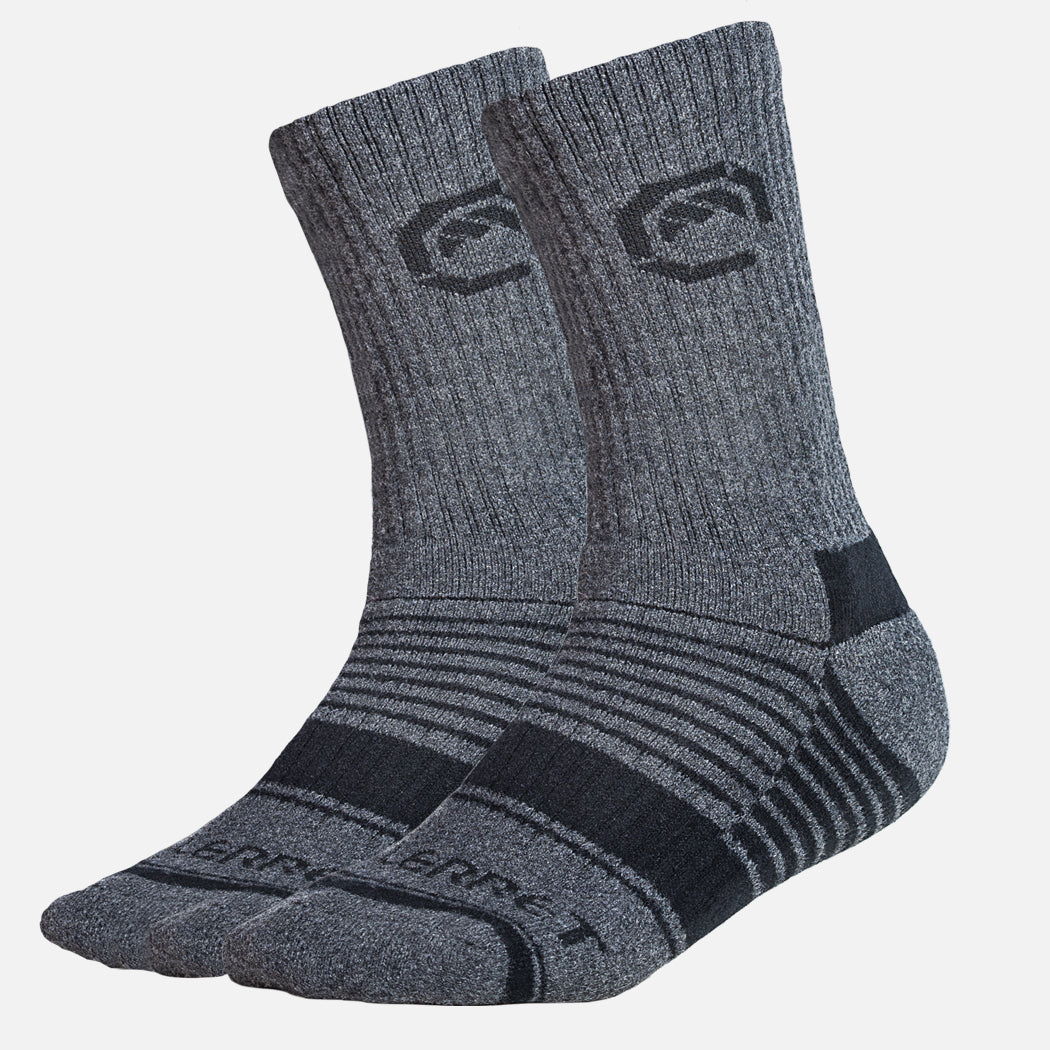 Merino Wool Crew Sock - Grey