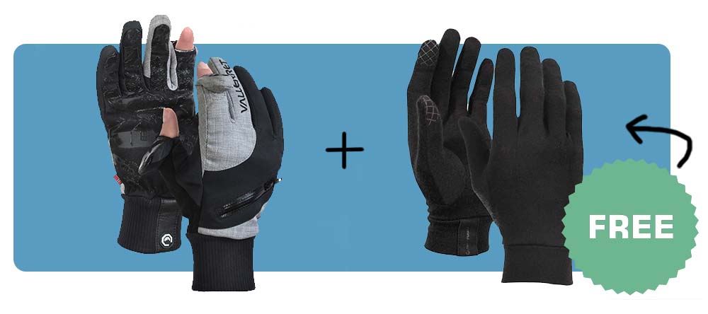 3 for 2: Merino Wool Socks Bundle - Vallerret Photography Gloves