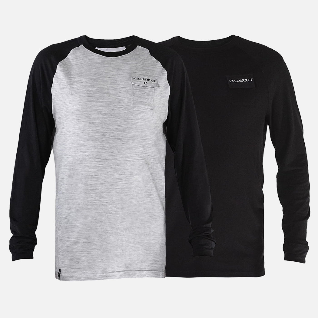 Merino.tech - Camiseta de capa base de lana merino, camisetas térmicas de  manga larga de 100% lana merino, de peso ligero, medio y pesado